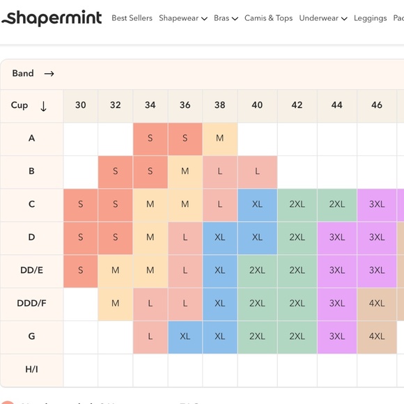 Shapermint Truekind® Convertible Strapless Bandeau Bra Sz M White - Picture 2 of 6